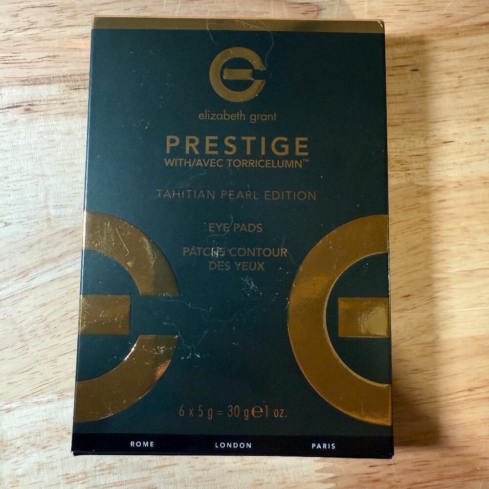 Elizabeth Grant Prestige with Torricelumn Tahitian Pearl Edition Eye Pads